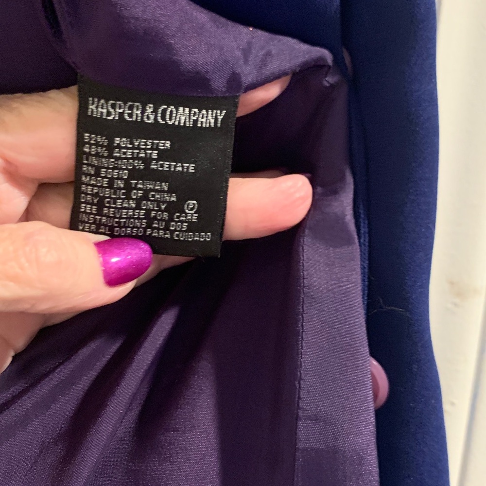 Nordstrom Blue Double-Breasted Blazer - Picture 3 of 5